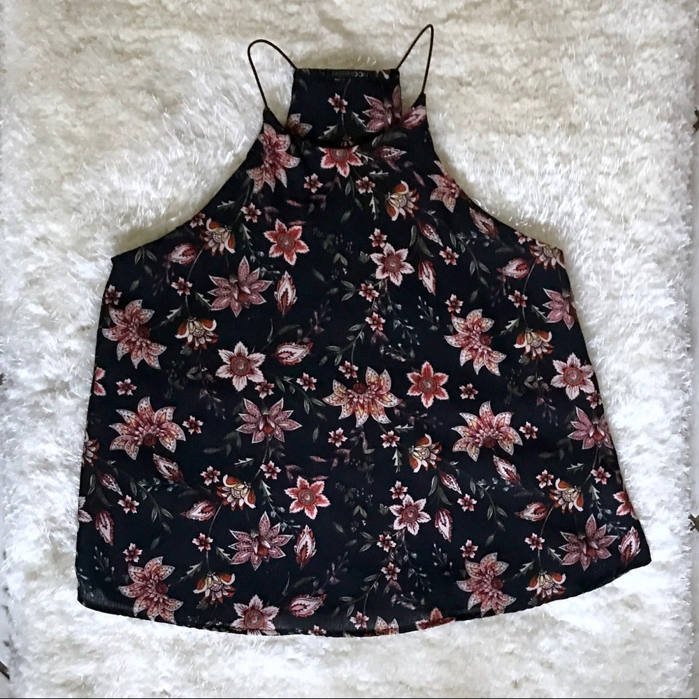 Flowered PaperMoon Top - Picture 4 of 4